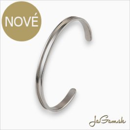 Náramok s drážkou 66mm, CHIRURGICKÁ OCEĽ 1ks (CH1848)
